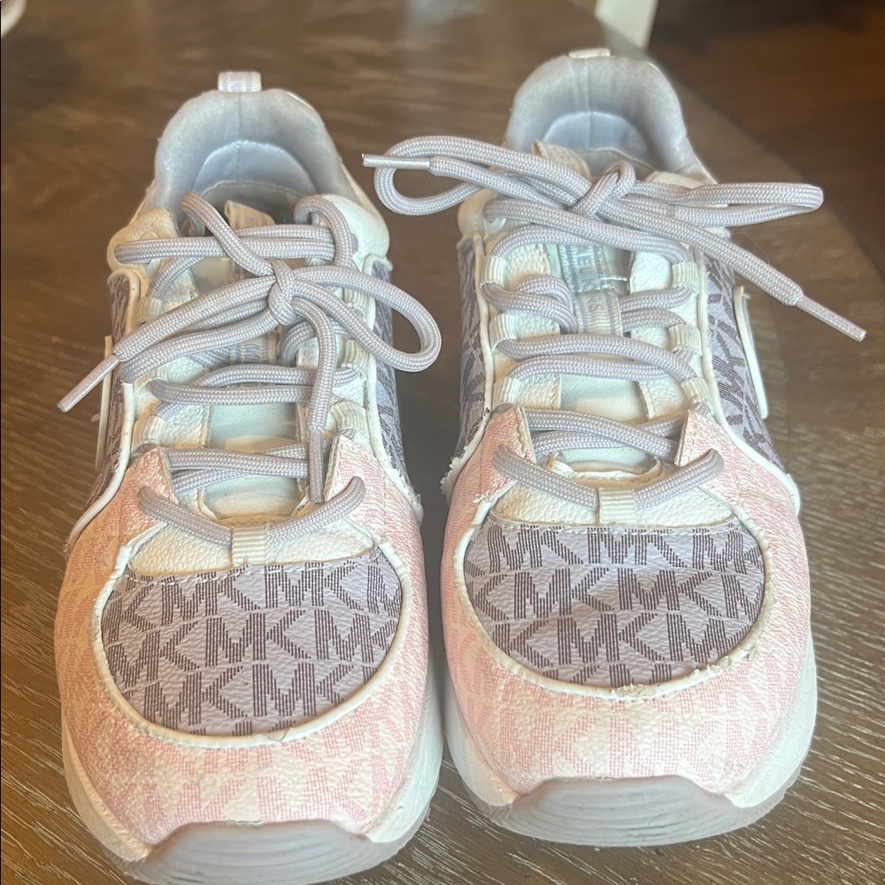 Michael Kors Sylvia Girls Sneakers. Lightly Worn.